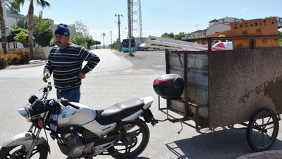 Kağıt toplayıcısına 4 bin 500 lira ceza