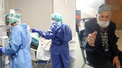 Kastamonu'da 89 yaşındaki vatandaş koronavirüsü yendi