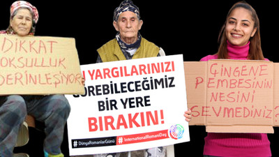 Romanlar virüsten çok açlıkla mücadele ediyor