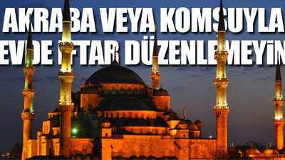 Sağlık Bakanlığı'ndan oruç uyarısı