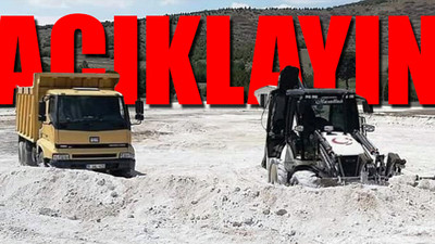 Salda Gölü’nün kumları  kimlerin villalarına taşındı?