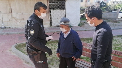 Sigara almaya çıkan 80 yaşındaki vatandaşa 3 bin liralık para cezası