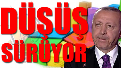 Son anketten de Erdoğan'a kötü haber...