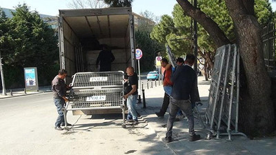 Taksim’e 1 Mayıs öncesi bariyer önlemi