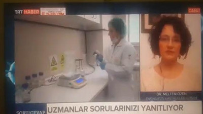TRT ekranlarında, “Vaka sayısı 600-900 bin arası” diyen doktorun sözleri kesildi