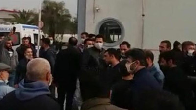 'Ya virüsten ya açlıktan öleceğiz' diyen işçilere sopalı saldırı