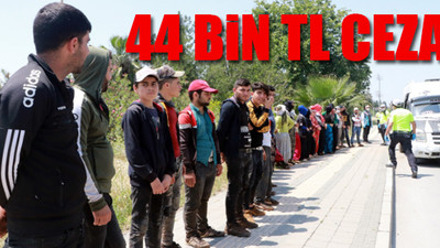 7 kişi alması gereken minibüsten 35 kişi çıktı