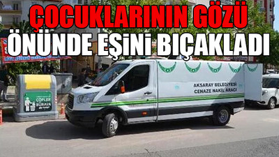 Aksaray'da korkunç cinayet