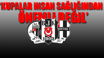 Beşiktaş'tan lig iptali açıklaması
