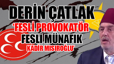Cumhur İttifakı’nda 'Kadir Mısıroğlu' kavgası