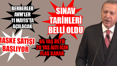 Erdoğan normalleşme planlarını açıkladı