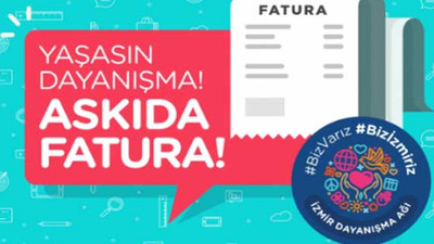 İzmir'de 'askıda fatura' için başvurular başladı