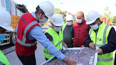 Kartal Belediye Başkanı Gökhan Yüksel, altyapı çalışmalarını yakından takip ediyor
