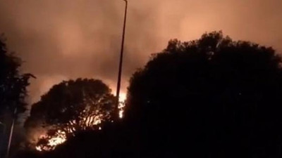 Kaş’ta orman yangını