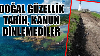 Kepçelerle girdiler arkeolojik eserleri mahvettiler
