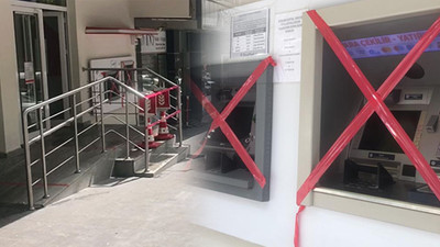 Koronavirüs şüphesi banka kapattırdı