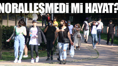 Maçka parkı doldu taştı