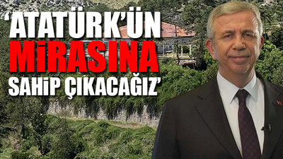 Mansur Yavaş, o baraj için harekete geçti