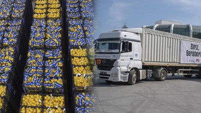 Mersin'in limonları bu kez de başkent için yola çıktı
