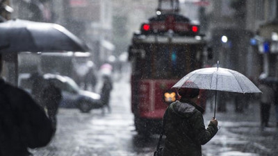 Meteoroloji'den İstanbul'a sağanak uyarsı