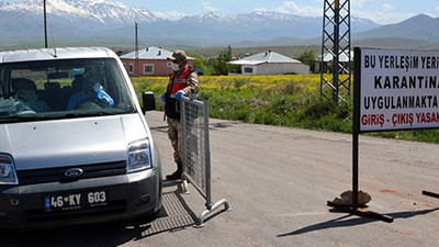 Nişan yapılan mahallede 30 kişi koronavirüse yakalandı