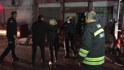 Samsun'da bulunan mobilya imalathanesinde yangın çıktı