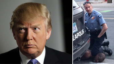 Trump, Floyd'un ölümünü protesto edenleri tehdit etti