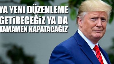 Trump'tan sosyal medya tehdidi