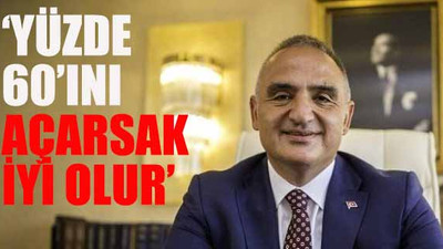 Turizm Bakanından salgın sonrası açılması beklenen otellerle ilgili önemli açıklama