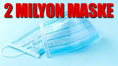 Türkiye'den Almanya'ya maske yardımı