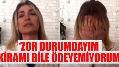 Ünlü sanatçı canlı yayında gözyaşlarına boğuldu: Kızılay'dan yardım kolisi aldım
