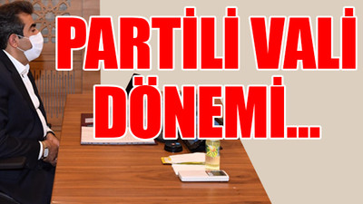 Vali, AKP toplantısına başkanlık etti