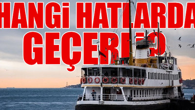 5 kuruşa vapur yolculuğu pazar sabahı başlıyor