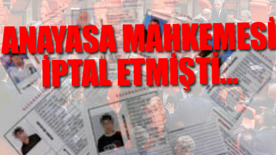 AKP'den yeni bir 'güvenlik soruşturması' teklifi...