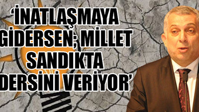 AKP'li isimden partisine uyarı