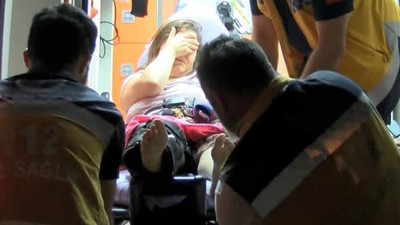 Bağcılar'da bir kadın, bıçakla saldıran eşinden kurtulmak için pencereden atladı