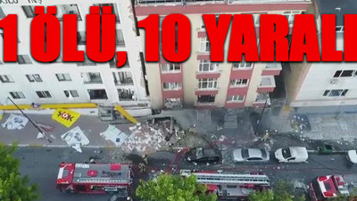 Bahçelievler'de tekstil atölyesinde patlama