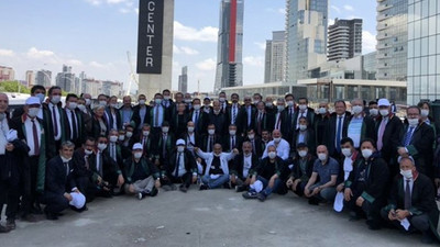 Baro başkanlarının gittiği pastaneye ceza kesilmiş