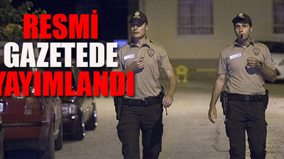 Bekçilerle ilgili tartışmalı yasa yürürlüğe girdi