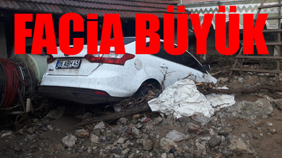 Bursa'daki sel felaketini KRT görüntüledi