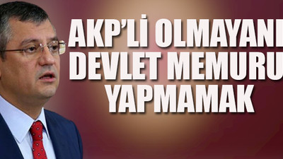 CHP'li Özel, güvenlik soruşturmasının amacını açıkladı