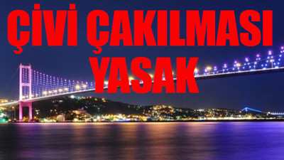 Cumhurbaşkanlığının düzenlediği konserlerin yapıldığı boğazdaki alanda izinsiz çalışma yapıldı