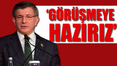 Davutoğlu'ndan ittifak mesajı