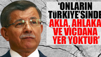 Davutoğlu: Üniversiteye el koyan, siyasi hırsı ve kini için engel tanımayan Erdoğan'dır