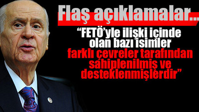 Devlet Bahçeli: Mümtaz’er Türköne’nin davası tekraren değerlendirilmelidir