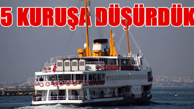 Ekrem İmamoğlu'ndan İstanbullulara vapur ücreti müjdesi