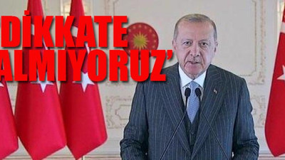 Erdoğan'dan kredi derecelendirme kuruluşlarına tepki