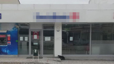 Eskişehir'de koronavirüs nedeniyle banka şubesi kapatıldı
