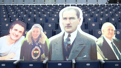 Fenerbahçe'nin tribün konuğu Mustafa Kemal Atatürk