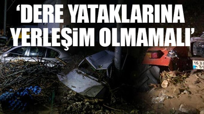 İki bakandan Bursa'daki sel felaketine ilişkin açıklama